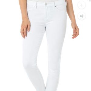 The Ankle Skinny White Jeans Liverpool Los Angeles